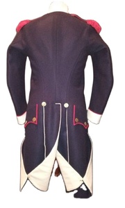 เสื้อโค้ทแขนยาวผ้าขน100% นโปเลียนสำหรับผู้ชายปรับแต่งโลโก้ได้ - Product Image 3