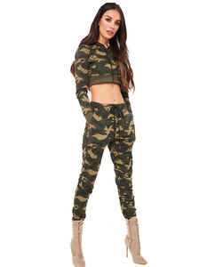 Survêtement pour femmes été velours enfants jogging survêtements velours personnalisé unisexe deux pièces ensemble slim fit femmes survêtement 2023 - Product Image 6