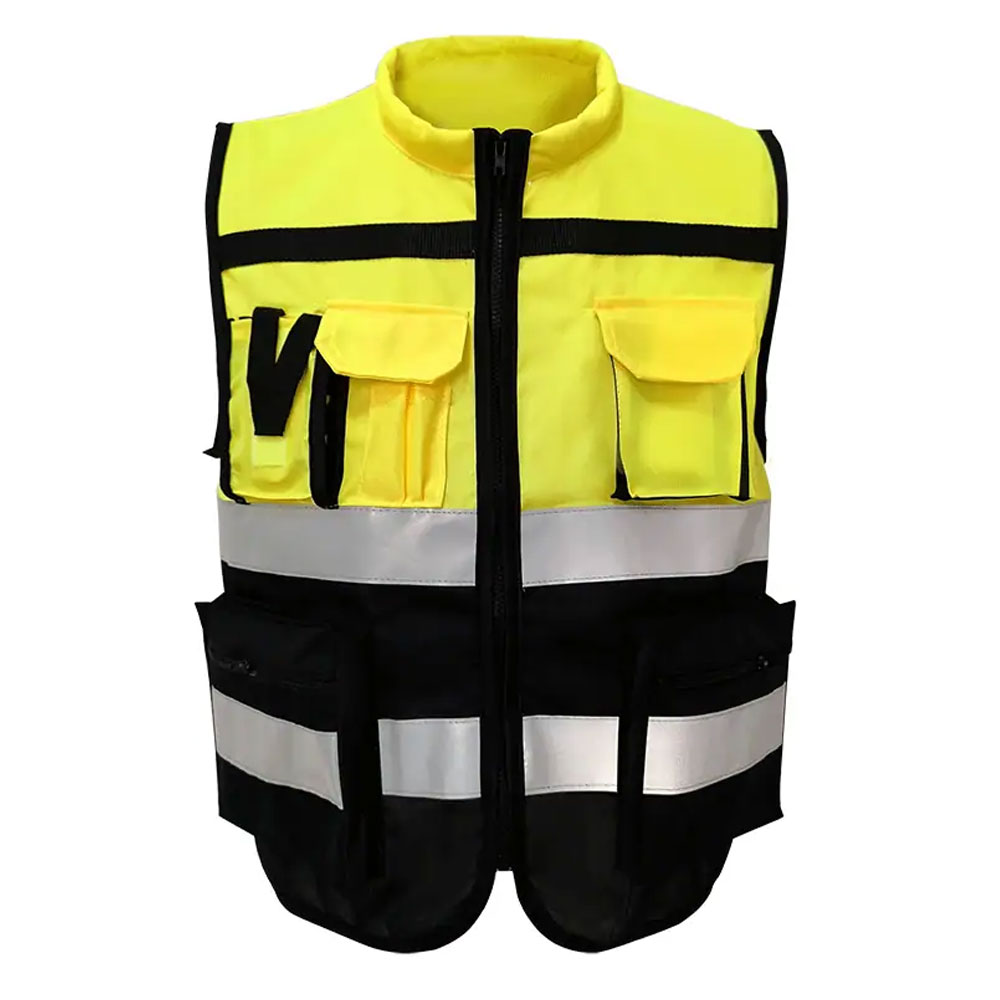 Wholesale Custom Logo 100% Polyester Quick Dry Safety High Visibility Long Sleeve Construction Work Shirts for Men