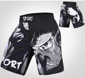 Pantalones cortos sublimados Muay Thai y Kickboxing de diseño personalizado Satén de alta calidad 100% Poliéster para hombre Todas las estaciones - Product Image 6