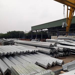 Línea de transmisión de energía eléctrica de ángulo de acero tubular Torre 220kv galvanizado en caliente distribución ángulo estructurales - Product Image 3