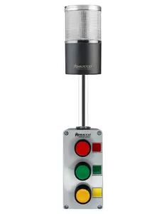 System and Intelligent Led Signal Tower Lights Yellow Green Red Box Controller Button Plug Color Quick Mounting Origin Qty