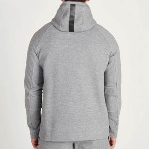 Jersey de algodón con cordón para hombre, Sudadera con capucha masculina, estilo francés, de felpa, de gran tamaño, peso pesado de 400gsm, 2021 - Product Image 6