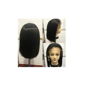 100% cheveux bruts humains HD extensions de cheveux transparentes perruque à dentelle disponible en usine au prix de gros extrémité très épaisse et saine - Product Image 1