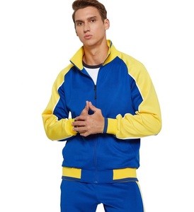 Wholesale Gym Sportswear Fleece Tech Jogging Suits Custom Men's Plain Striped Tracksuit With Custom Logo - Product Image 5
