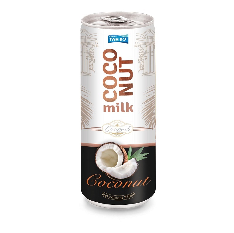 250ml Pure Flavored Sterilized Coconut Milk Nectar Juice NFC ISO