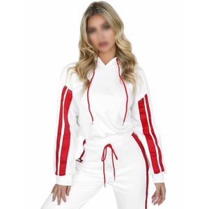 Chándal de dos piezas para mujer, Jersey, sudadera, pantalones para correr, conjunto de entrenamiento, conjuntos de 2 piezas - Product Image 1