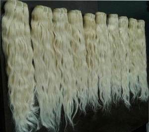 Paquetes de cabello indio Rubio 613, pelucas de encaje HD con ondas naturales suaves de 30 pulgadas, modelo de cuerpo de alta calidad, tejido indio - Product Image 6