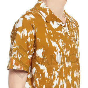 Camisa de Golf para Hombre, Diseño Personalizado al por Mayor, de Alta Calidad, Transpirable, Tejido Sólido Estampado, de Secado Rápido para Verano - Product Image 5