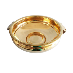 Calidad exclusiva Tamaño personalizado Latón macizo Urli Diseño de tendencia Forma redonda Color dorado Urli para mayorista - Product Image 3