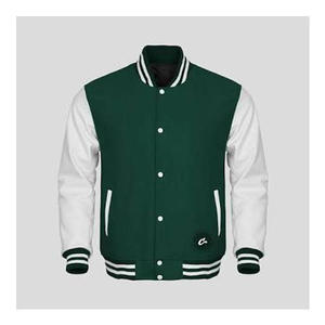 Veste de style universitaire personnalisée ISONZ LEATHER ZONE coupe-vent respirante doublée de polaire pour hommes - Product Image 2