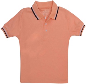 Nueva moda atractivo color amarillo cuello tortuga camisetas polo para niños personalización fabricante de camisetas impresas en INDIA - Product Image 3