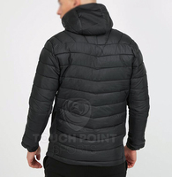 Jaket Bomber Pria Ukuran Besar Ringan dan Bernapas untuk Musim Gugur dengan Kerah Bulu Mink, Warna & Logo Dapat Disesuaikan, Tahan Angin untuk Aktivitas Luar Ruangan