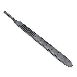 SURGIMPEX Surgical <b>Scalpel</b> Handle & <b>Knife</b> Stainless Steel <b>Scalpel</b> Blades BP-05 Model CE Approved Re-usable Class I - Product Image 1