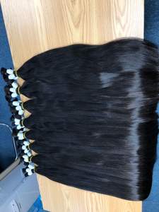 Extension de cheveux 100% naturels tibétains, mèches de cheveux bruts, vente en gros, usine du Vietnam, sortie d'usine - Product Image 2