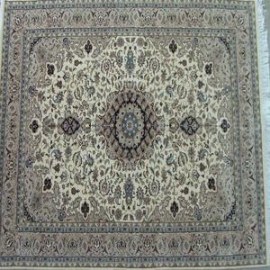 พรมทอมือถักเปอร์เซียแบบดั้งเดิมขนสัตว์ผ้าไหม Nain พรมพื้นที่พรมผ้าไหมพรมที่มีคุณภาพสูง - Product Image 2