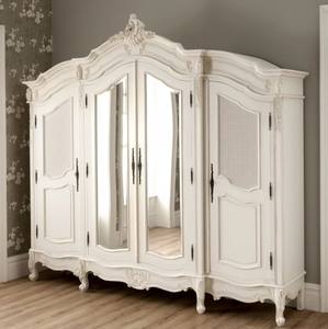 ที่ขายดีที่สุดตู้เสื้อผ้าที่สวยงาม Armoire ทำไม้เนื้อแข็งสำหรับเฟอร์นิเจอร์ห้องนอน,ตู้เสื้อผ้าหรูหราขนาดใหญ่ - Product Image 3