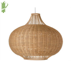 สินค้าแฮนด์เมดไม้ไผ่และหวายธรรมชาติในเวียดนามโคมไฟ Shade รุ่นใหม่ - Product Image 4