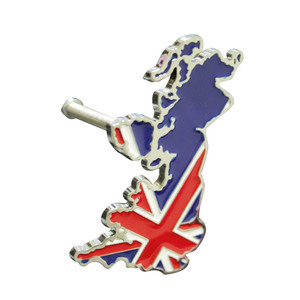 Insignia Metálica Personalizada para Automóvil con Emblema de la Bandera del Reino Unido, Venta al por Mayor - Product Image 5