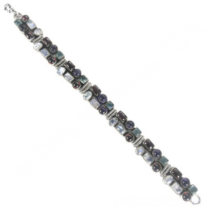 New Fashionable Gemstone Silver <b>Bracelet</b> - Product Image 2