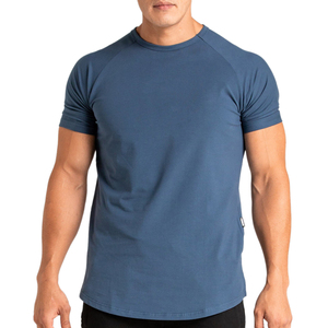 Camiseta OEM personalizada al por mayor, camiseta de manga corta para hombre, de algodón puro/poliéster y tela cómoda. - Product Image 1