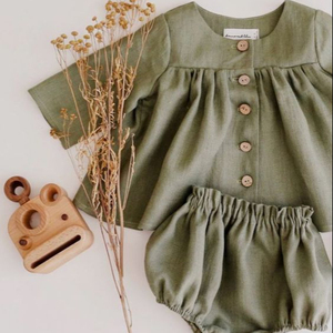 --- NEW ---- มีสไตล์ --- Baby-Girl-FROCK กับสั้น-& ปรับแต่งในขนาดและสีใดๆ = 2021 - Product Image 1