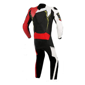Combinaison de course de moto Alpinestar Combinaison une pièce en cuir de vachette Combinaison de course de moto pour hommes avec design personnalisé - Product Image 6