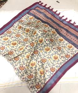 Nouveau Indien Femmes Banarasi Coton Soie Dupatta Dames Top Foulards Fantaisie Dernière Conception À La Mode En Gros Alphanumero Vêtements - Product Image 2