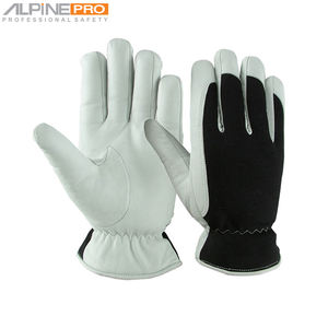 Guantes de seguridad de cuero para conductor antiimpacto de alta calidad Guantes de trabajador al por mayor de fábrica OEM - Product Image 3