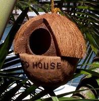 Nichoir en bois fait main écologique pour oiseaux, maison pour oiseaux de compagnie, prix abordable, accessoires COCO-ECO K1 CLASSICS