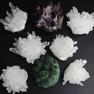 หินเรกิธรรมชาติขนาดใหญ่ขายส่ง Angel Phantom Clear ผลึกคริสตัลคลัสเตอร์สำหรับเป็นของขวัญ - Product Image 3