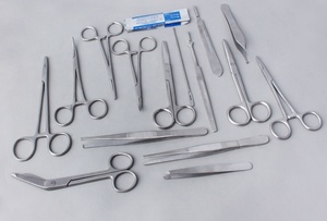 Tijera de Iris recta curvada para cirugía quirúrgica BASE DE vestidor de sala médica profesional - Product Image 5