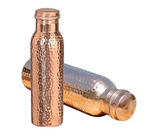 PURE COPPER PRINTED DESIGN COPPER <b>BOTTLE</b> LEAK PROOF JOINT FREE COPPER WATER <b>BOTTLE</b> at WHOLESALE PRICE AYURVEDA HEALTH BENEFITS - Product Image 1