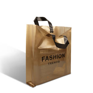 Impresión colorida Nuevo tipo Biodegradable Barato Mango de bucle suave Compras Diseño personalizado plástico OEM ODM con el mejor servicio OEM - Product Image 2