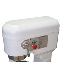 B20 5KG 20L Machine de mélangeurs de pâte en spirale planétaire électrique avec bol mélangeur et crochet de pâte pour une utilisation en boulangerie