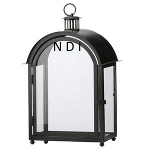 Decoration Hanging Candle <b>Lantern</b> Vintage Stylish Candle <b>Lantern</b> With <b>Black</b> Powder Coated Finishing For Home Hotel Balcony Item - Product Image 6