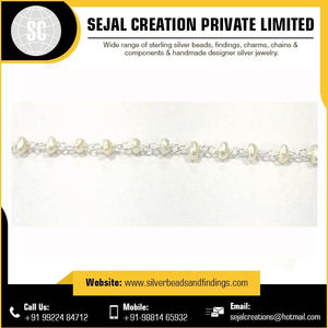 Cadena de Alta Calidad con Eslabones Redondos en Venta, Joyería de Plata de Ley 925 al por Mayor, Nuevo Diseño de Alta Calidad - Product Image 3