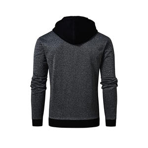 Sweat à capuche personnalisé en gros, surdimensionné, épais 50 GSM, pour homme, avec fermeture éclair intégrale, logo personnalisé, sweat à capuche vierge unisexe - Product Image 5
