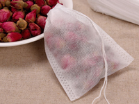 Fournisseur d'emballages alimentaires biodégradables personnalisés, sachets de thé vides en bioplastique, 10g, 20g, 30g, sachets de thé bio