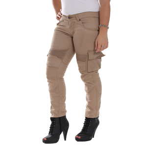 AA Rated EN17092 Stretchable Navy Blue Moto <b>Bike</b> Jeans Prime Protection Aramid Lining Denim Pencil Pants for Women Dark Wash - Product Image 6