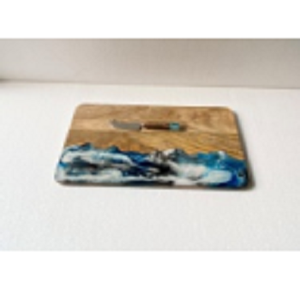 Tabla de cortar de queso hecha de mármol y madera a precio asequible con cuchillo para cortar queso a la venta juego de cuchillos de cocina afilador de cuchillos - Product Image 1