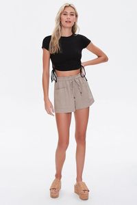 2022 Custom Logo Plain Women's <b>Corset</b> Tank Top Summer Sexy White <b>Black</b> Sleeveless Backless Long Spandex/Cotton Crop Top - Product Image 5