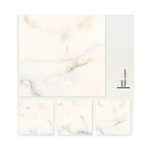 กระเบื้องปูพื้นลายไม้ 600*600 ดีไซน์ทันสมัย ลายไม้สีเข้ม กระเบื้องพอร์ซเลนผิวมัน จากผู้ผลิตในอินเดีย - Product Image 6