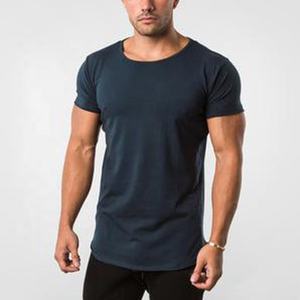 Offre Spéciale 96% coton 4% spandex à manches courtes T-shirt/personnalisé Imprimé Homme Muscle Fit Gym T-shirt - Product Image 2