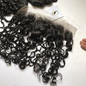 13x4สำหรับสวิสเอชดีสำหรับลูกไม้ด้านหน้าผมหยิกเป็นลอนชุด100% ผมมนุษย์สำหรับผมมนุษย์ผู้หญิงผิวดำ - Product Image 2