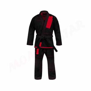 Kimono brésilien Jiu Jitsu Gis, couleur noir, sur mesure, 1 pièce - Product Image 2