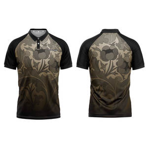 Séchage rapide, t-shirt pour homme OEM nouveau design maille imprimé sécurité haute visibilité sécurité polo t-shirts - Product Image 3