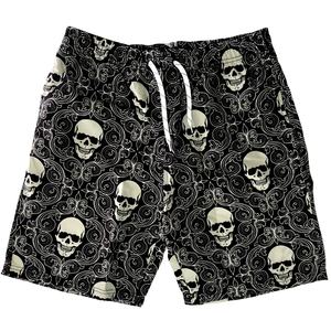 Men's Casual Trendy Summer Beachwear Quick Dry Breathable Eco-Friendly <b>Board</b> <b>Shorts</b> with Drawstring Waist & Solid Pattern - Product Image 3
