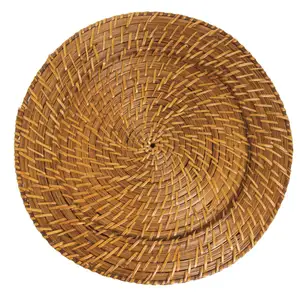 Hot Trend Rattan hand gewebte Lade platten rutsch feste Web-Tischs ets Günstige hitze beständige Pads Made in Vietnam