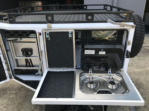 Remolque de Camping Compacto y Ligero con Cocina Extraíble en Venta (Transfronterizo) - Product Image 3